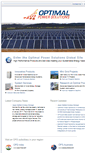 Mobile Screenshot of optimal-power-solutions.com
